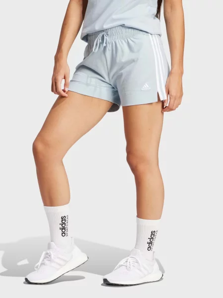 Adidas Шорти спортивні Бавовна/еластан блакитний