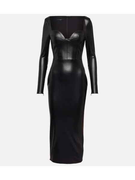 Rochie midi Alex Perry până la genunchi de costum negru