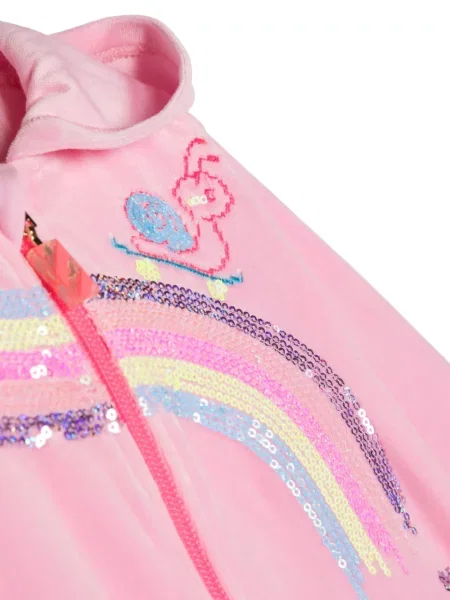Bluza z kapturem dziecięca Billieblush różowa
