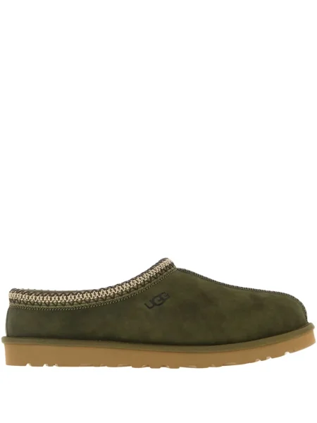 Papuci de casă Ugg din piele de căprioară verde