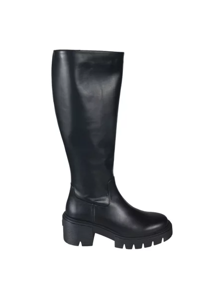 Kozaki Stuart Weitzman skórzane czarne