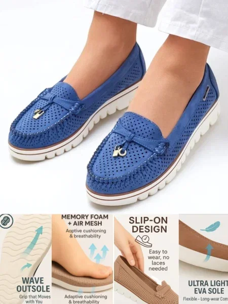 Pantofi loafer Resti alb