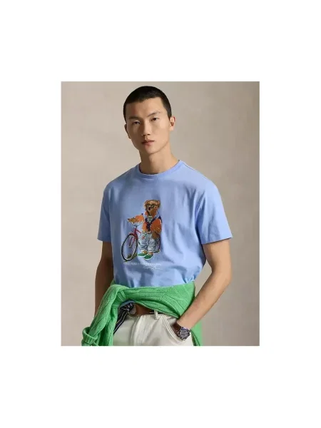 Koszulka polo Polo Ralph Lauren niebieska
