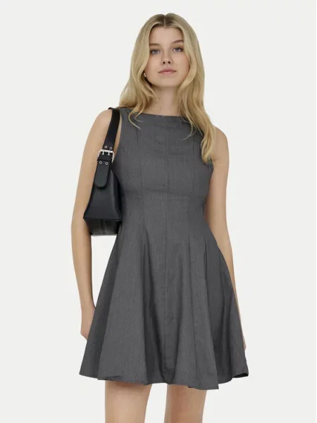 ONLY Повсякденна сукня Lunita Темно-сірий сіра