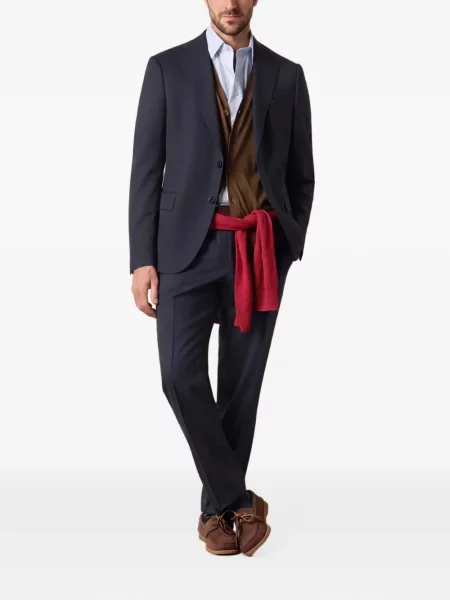 Pantaloni Brooks Brothers fără toc albastru