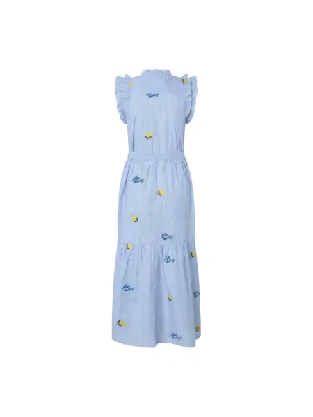 Sukienka maxi Lollys Laundry niebieska