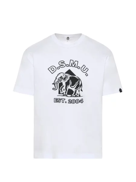 Tricou Dover Street Market cu imagine streetstyle alb