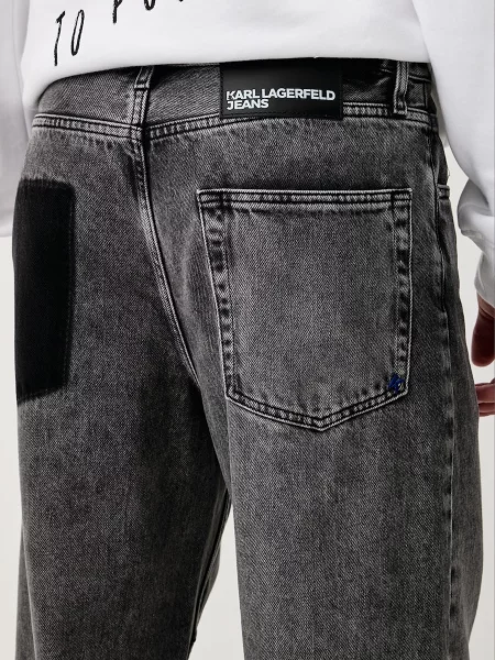 Широкие джинсы Karl Lagerfeld Jeans