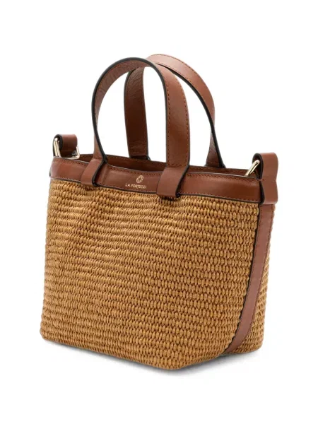 Geantă shopper La Portegna maro