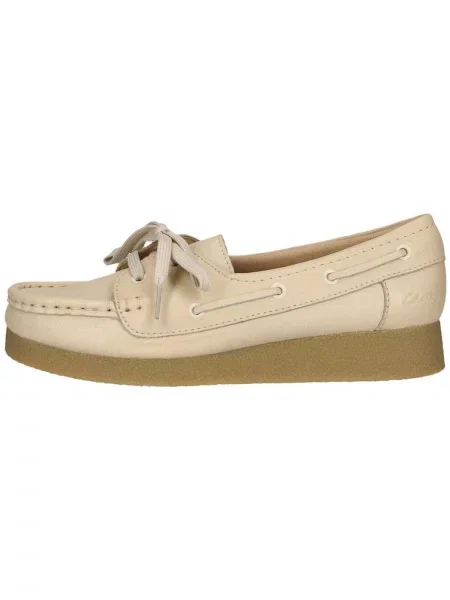 Mokasíny Clarks béžová