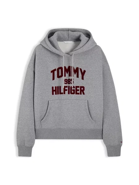 Geacă Tommy Hilfiger gri