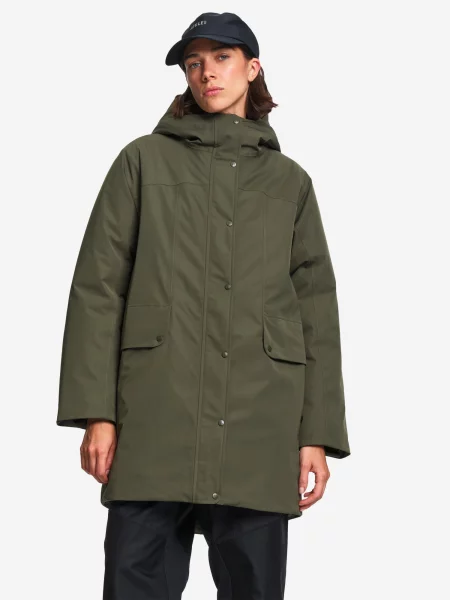AIGLE Přechodová parka khaki