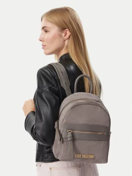Ruksak LOVE MOSCHINO siva