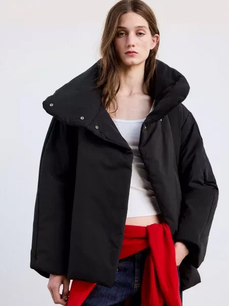 Зимова куртка MANGO POLAR чорний