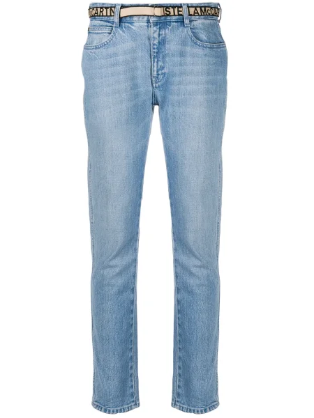 Blugi boyfriend Stella Mccartney albastru