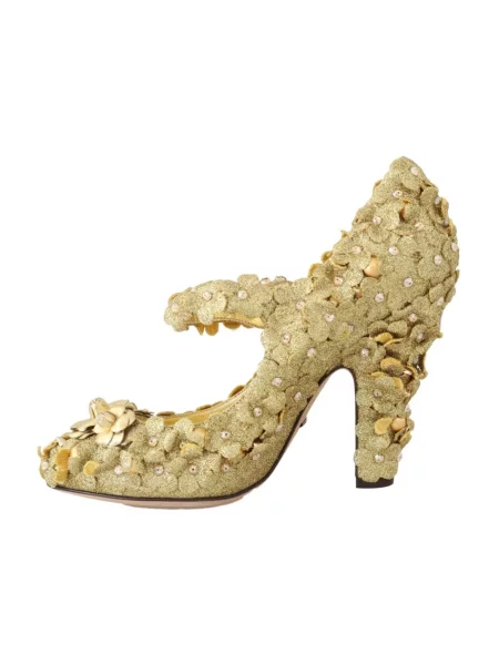 Czółenka Dolce And Gabbana żółta
