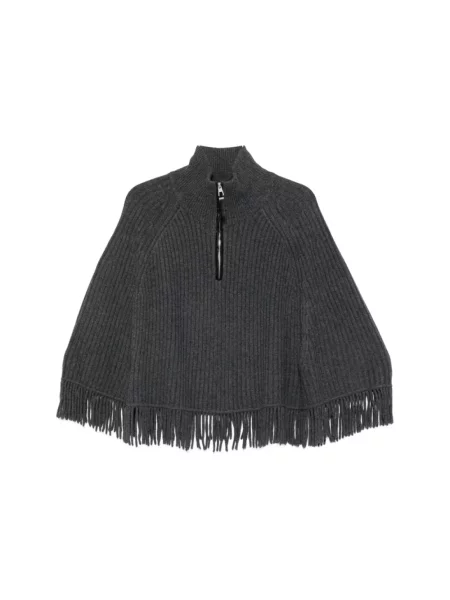 Sweter Simkhai ze sznurkiem szary