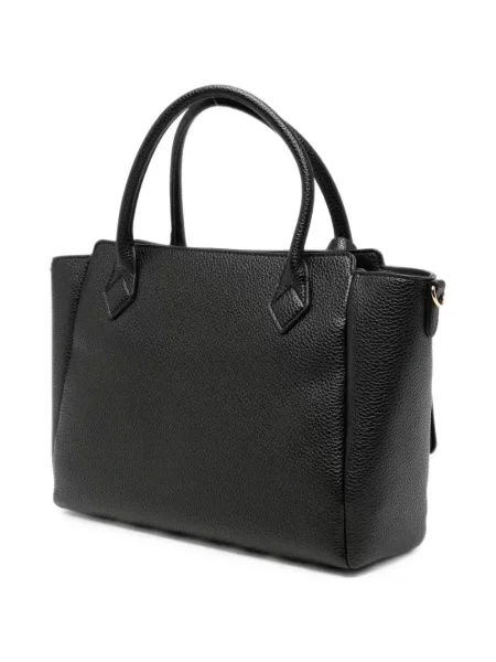 Shopper torbica Love Moschino s autogramom crna