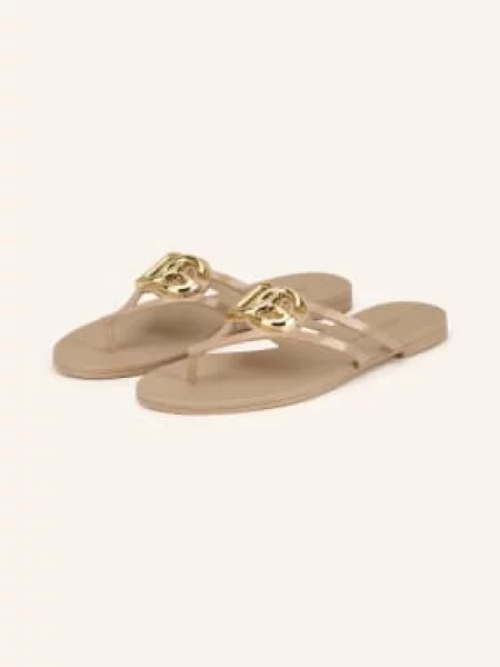 Pantofle Dolce & Gabbana hnědé