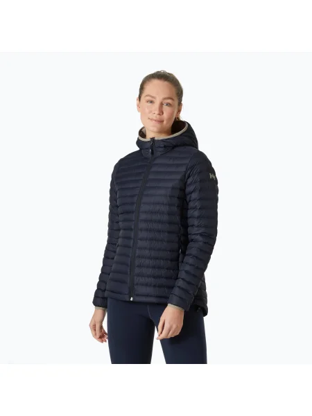 Helly Hansen jachetă de femei Sirdal Hooded Insulator navy albastru închis