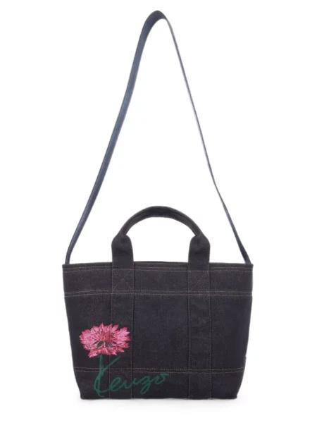 Torba Kenzo s printom plava