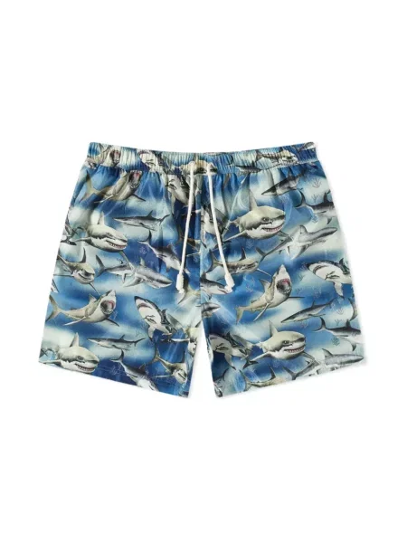 Kąpielówki Palm Angels niebieskie