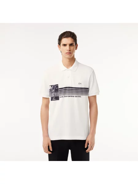 Lacoste Koszulka Polo biała