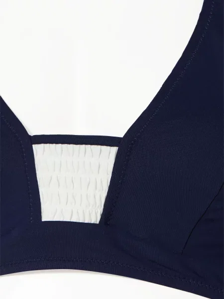Lidea Bikiny S Vázáním Za Krkem Nautic Edge tmavě modrá bílá