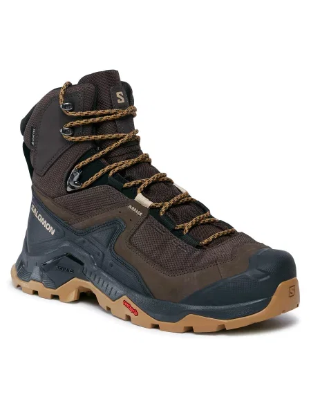 Παπούτσια πεζοπορίας Salomon Quest Element GORE-TEX Delicioso/Black/Dull Gold μαύρο