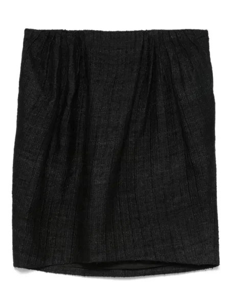 Hedvábné sukně John Galliano Pre-owned černé