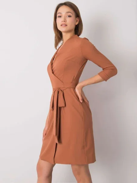 Rochie Lakerta de costum maro