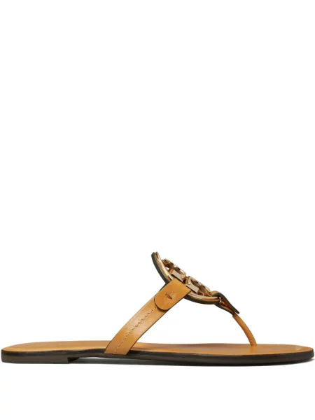 Sandale Tory Burch din piele maro