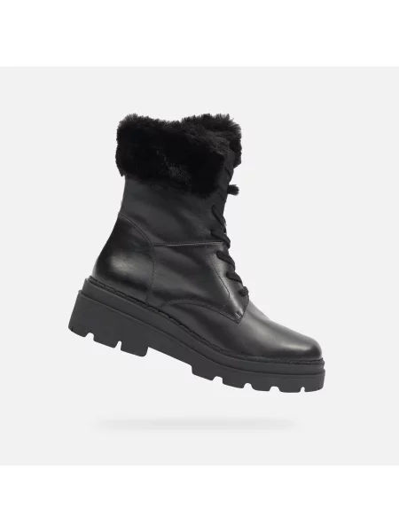Cizme scurte Geox negru