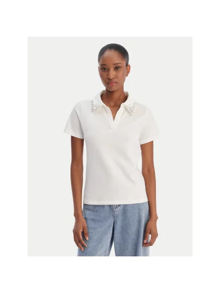 Marella Поло Emme by Marella Onirica Regular Fit білий