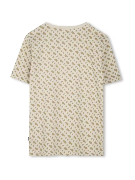 BOSS Majica S Slim Fit bež