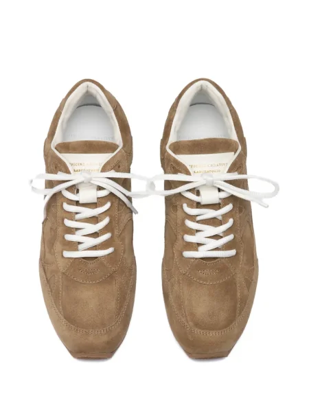 Fűzős csipkés sneaker Officine Creative barna