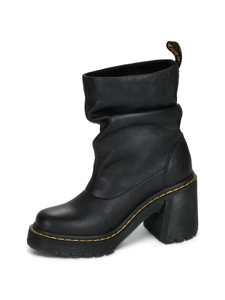 Členkové topánky Dr. Martens čierna