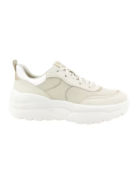Sneakersy Geox białe