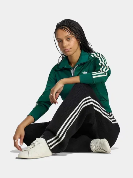 SPODNIE ADIDAS ORIGINALS BY JENNIE KNITTED LOOSE czarne