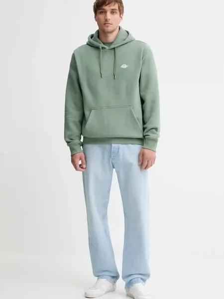 Кофта Dickies з капюшоном однотонна чорний
