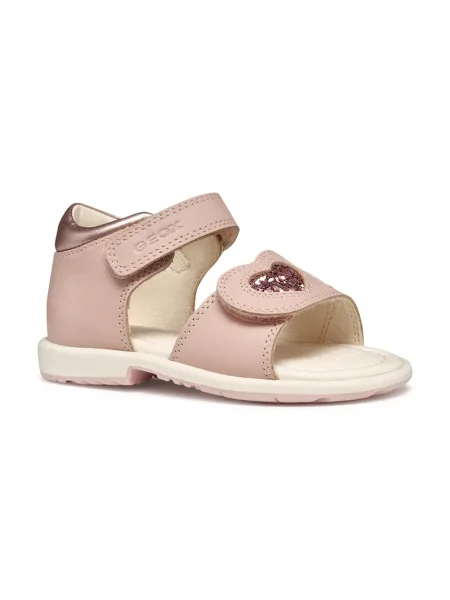 Sandali Geox B Verred M Roza bela