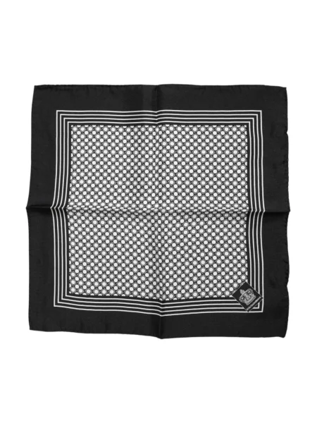 Jedwabna szal Dolce And Gabbana elegancka z logo