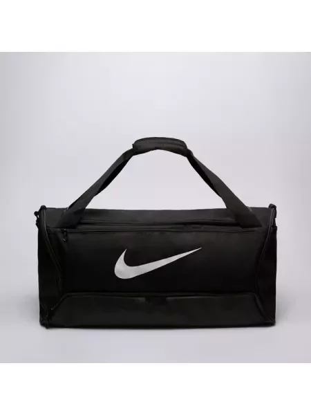 NIKE Sportinis krepšys Brasilia / balta juoda
