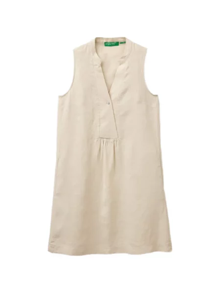 Rochie mini Benetton de in cu decolteu în V