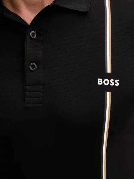 Поло Boss Green зеленое