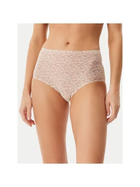 Chantelle Klasikinės kelnaitės aukštu juosmeniu Soft Stretch smėlio