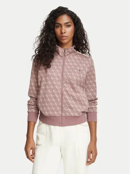 Guess Bluza fioletowy
