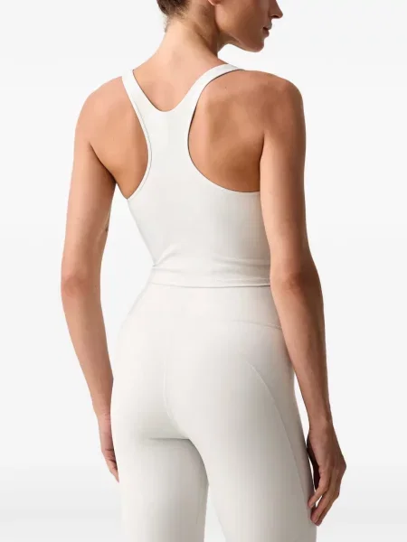 Top Adidas By Stella Mccartney cu imagine alb