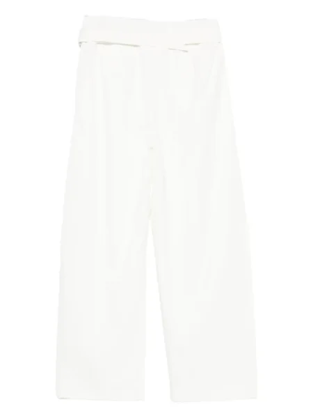 Pantaloni Christian Wijnants alb