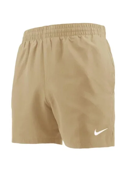 Spodenki kąpielowe Nike Essential 5 regularny krój beżowe